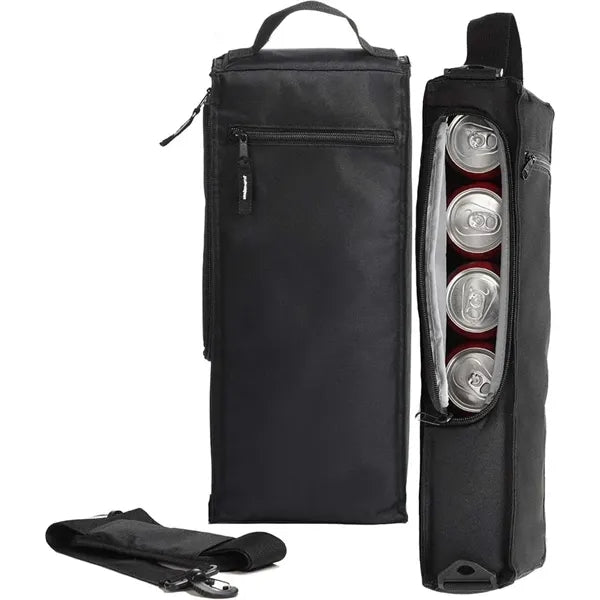 Insulated Cooler Golf Bag 6 Pack of Cans Or Two Wine Sleeve