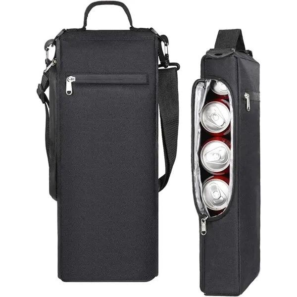 Insulated Cooler Golf Bag 6 Pack of Cans Or Two Wine Sleeve