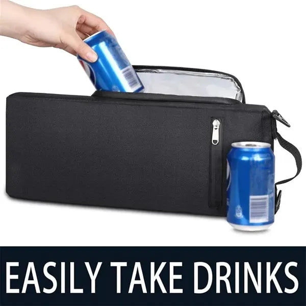 Insulated Cooler Golf Bag 6 Pack of Cans Or Two Wine Sleeve