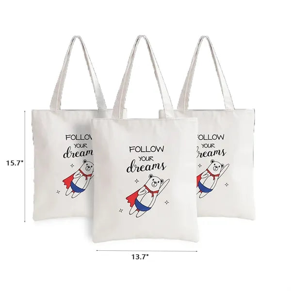 16x14 Inch Cotton Tote Bag