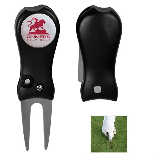 Pitch Repair Divot Tool Golf Ball Marker