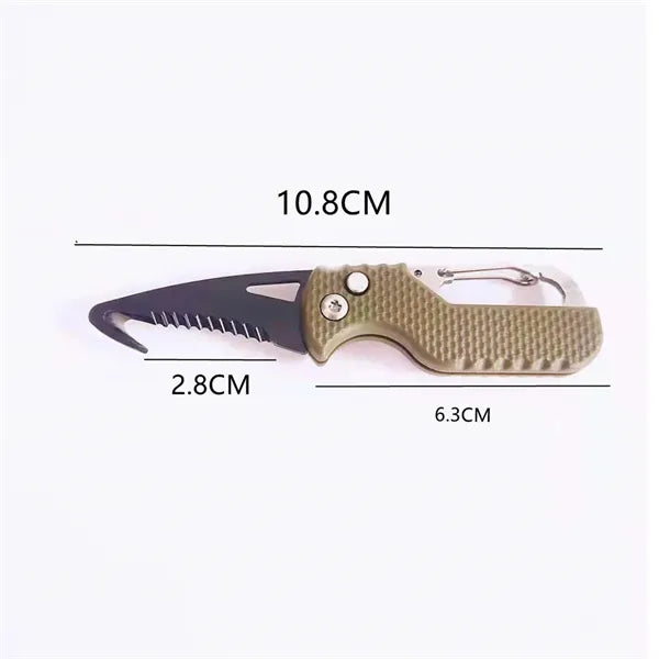 Mini Folding Hook Keychain Knife