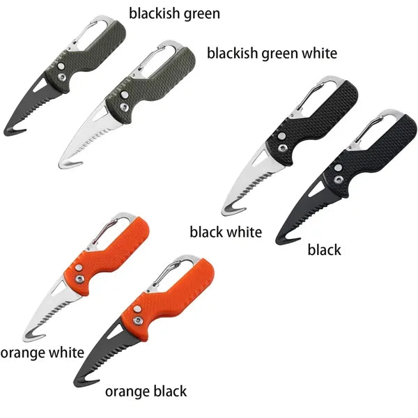Mini Folding Hook Keychain Knife