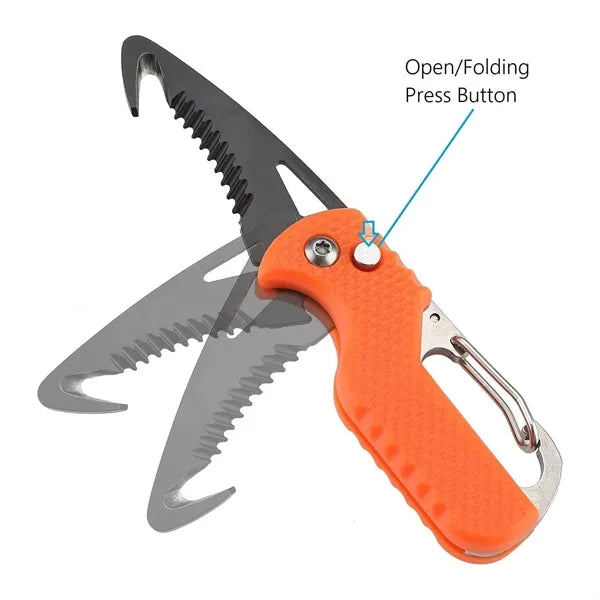 Mini Folding Hook Keychain Knife