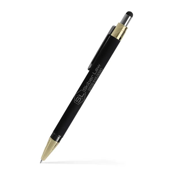 Sleek Stylus Click Metal Pen
