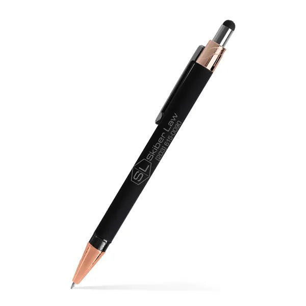 Sleek Stylus Click Metal Pen