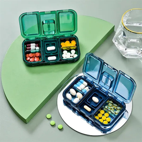 Portable Small Sized Pill Dispenser