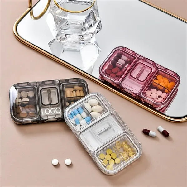 Portable Small Sized Pill Dispenser