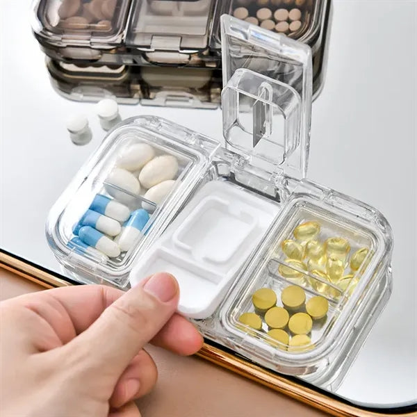 Portable Small Sized Pill Dispenser
