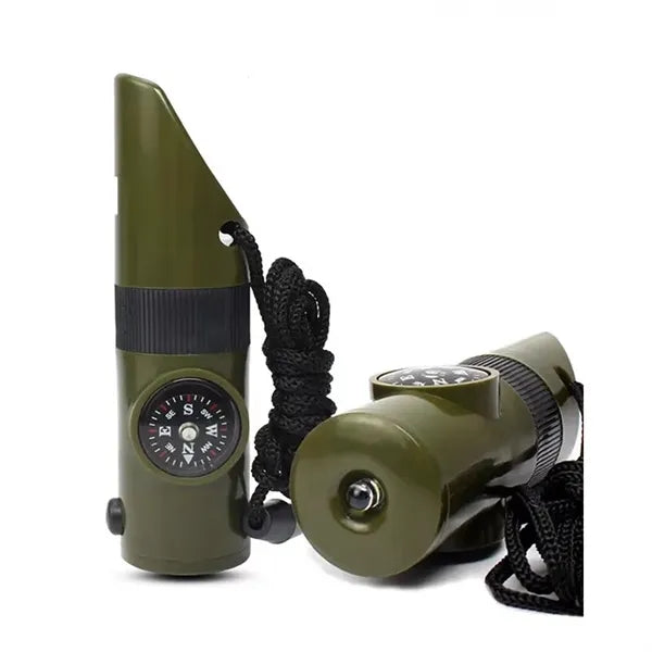 Outdoor 7 In 1 Multi Functional Whistle