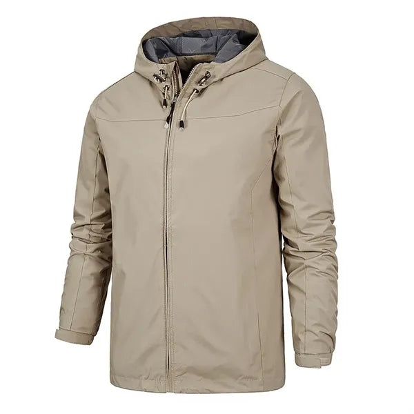 Male And Female Custom Logo Waterproof Windbreaker Jackets