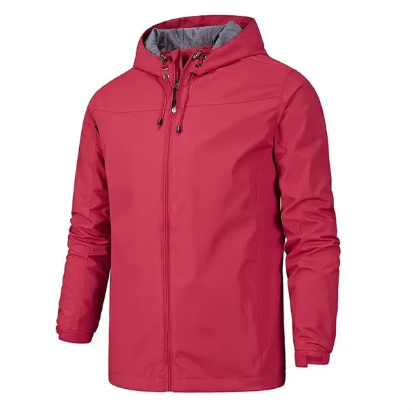 Male And Female Custom Logo Waterproof Windbreaker Jackets