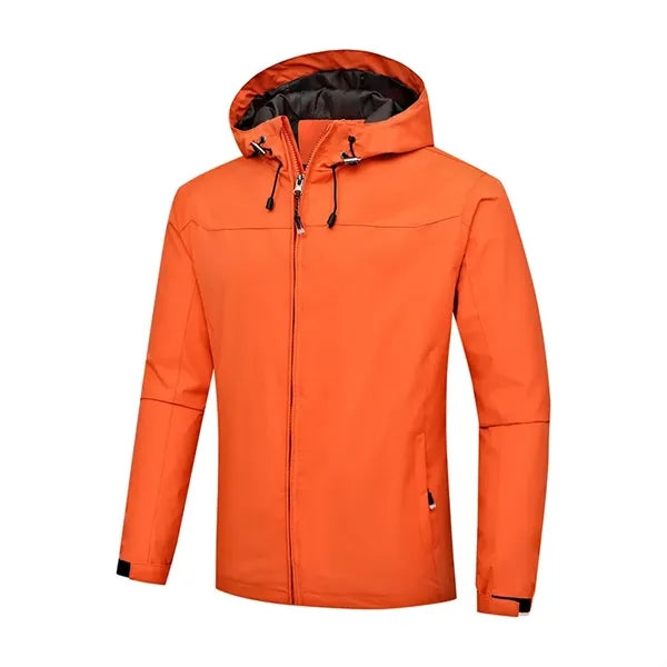 Male And Female Custom Logo Waterproof Windbreaker Jackets