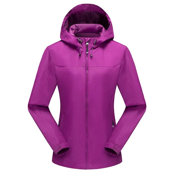 Male And Female Custom Logo Waterproof Windbreaker Jackets