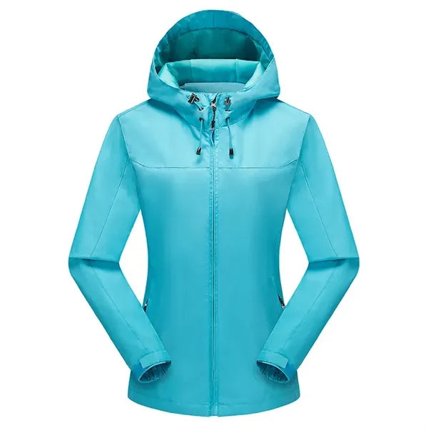 Male And Female Custom Logo Waterproof Windbreaker Jackets