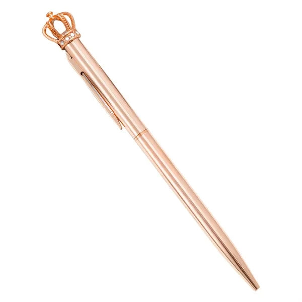 Crystal Crown Shape Ballpoint Pen
