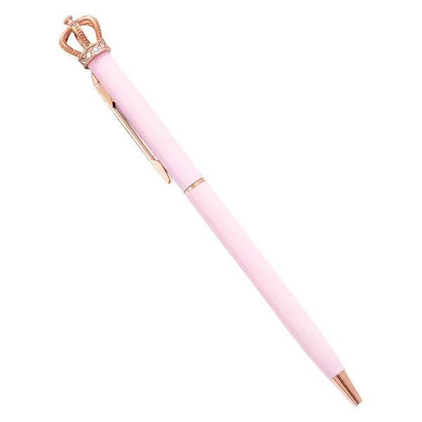Crystal Crown Shape Ballpoint Pen