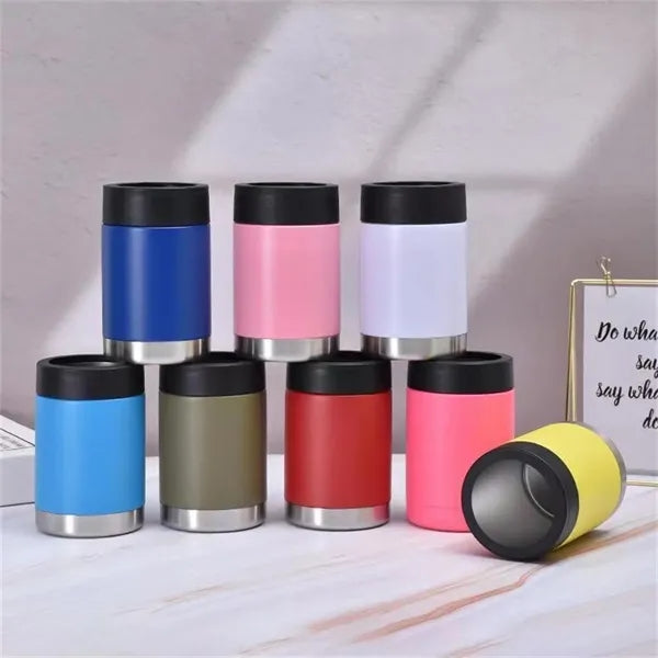 12oz stainless steel Insulated bottle cooler and tumbler