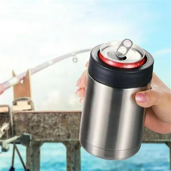 12oz stainless steel Insulated bottle cooler and tumbler