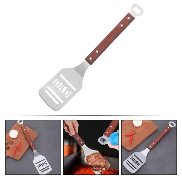 Stainless Steak Frying Spatula Hangable