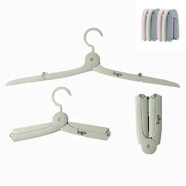 Portable Foldable Coat Plastic Clothes Hanger