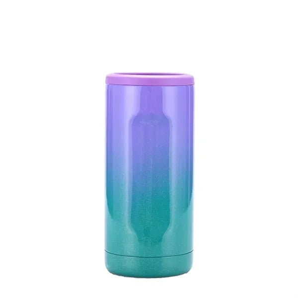 Double-walled Stainless Steel brumattes Can Cooler tumbler
