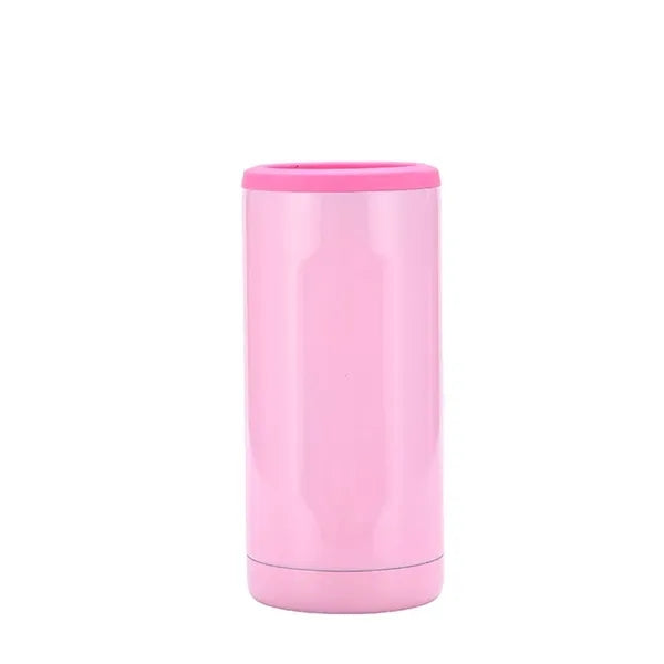 Double-walled Stainless Steel brumattes Can Cooler tumbler