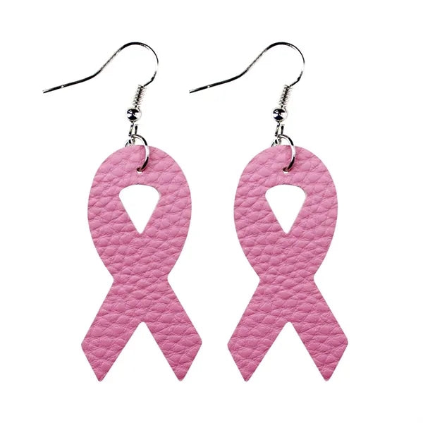 PU Keychain Earring Set