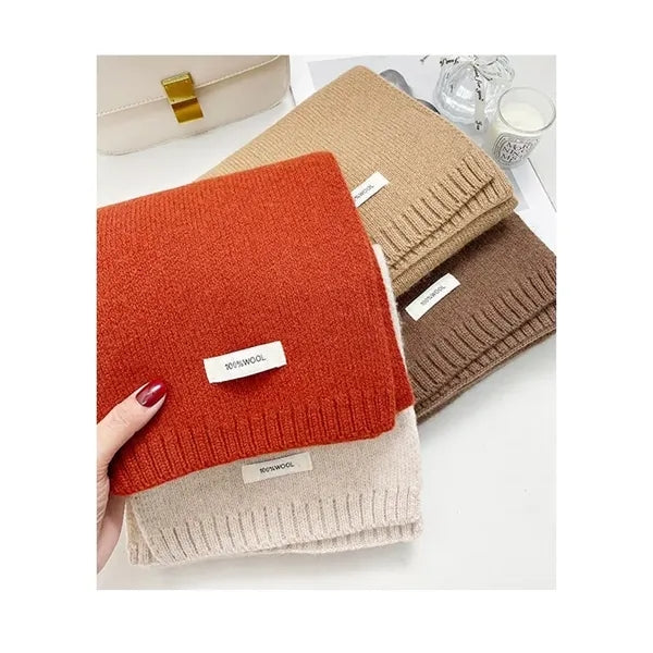 100% wool scarf