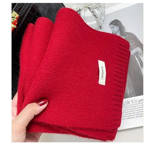 100% wool scarf