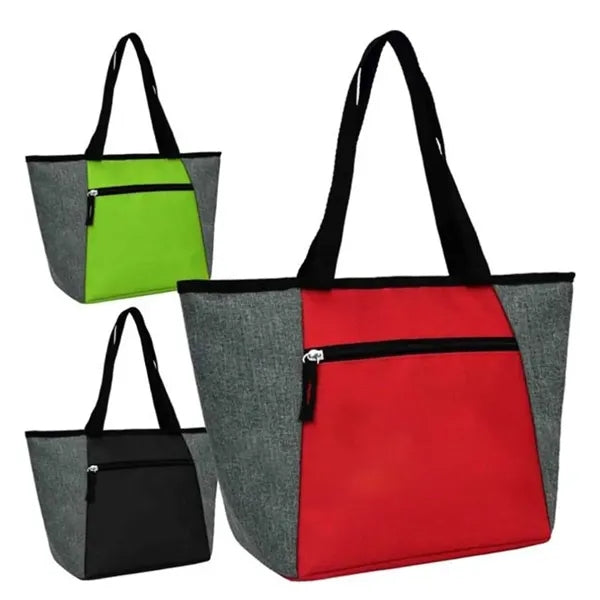 12-Can Lunch Insulated Cooler Tote Bag (15"W X 9.5")