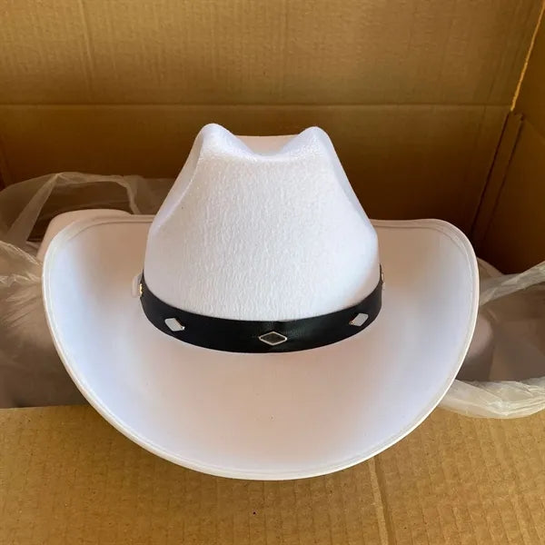 Adult Western Felt Cowboy Hat