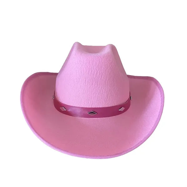 Adult Western Felt Cowboy Hat
