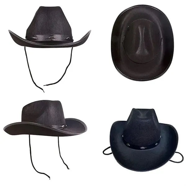 Adult Western Felt Cowboy Hat