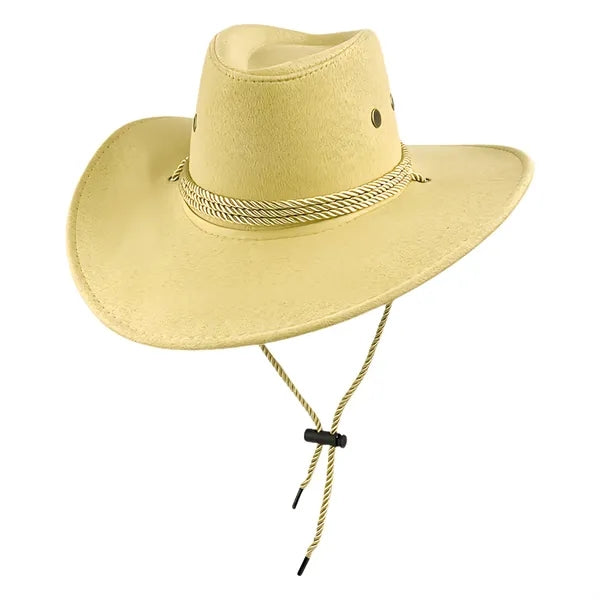 Western Suede Cowboy Hat
