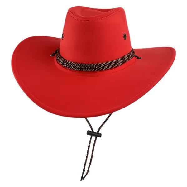 Western Suede Cowboy Hat