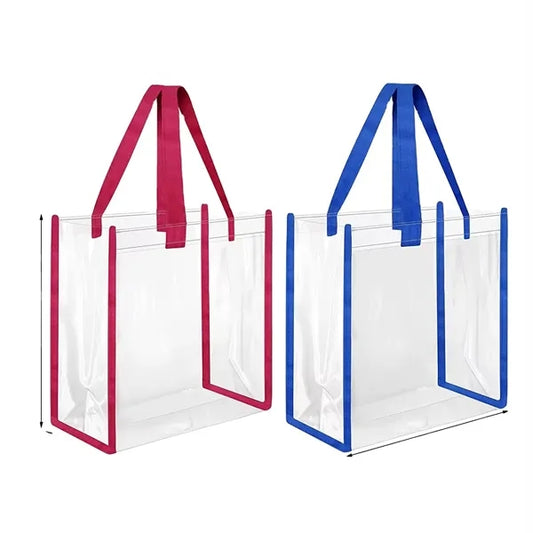 Stadium Approved Clear Shopping Tote Bag