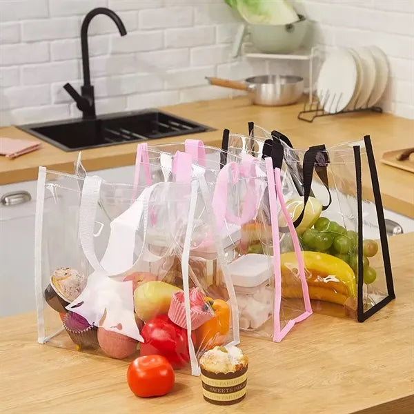 Stadium Approved Clear Shopping Tote Bag