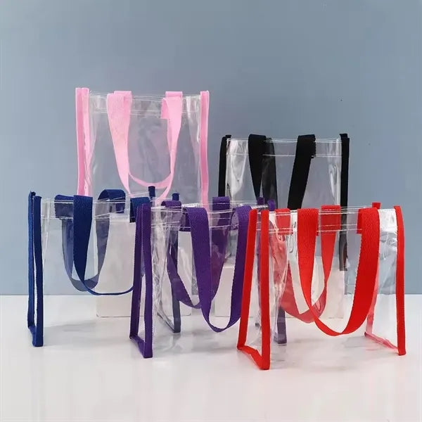 Stadium Approved Clear Shopping Tote Bag