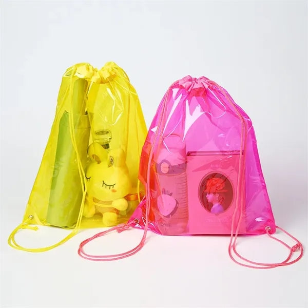 Stadium Clear Drawstring Bags