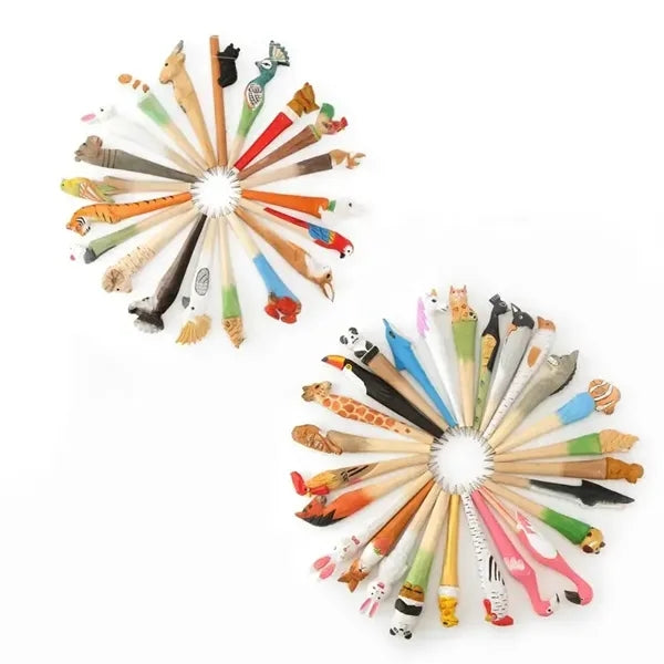 Cartoon Wooden Pen