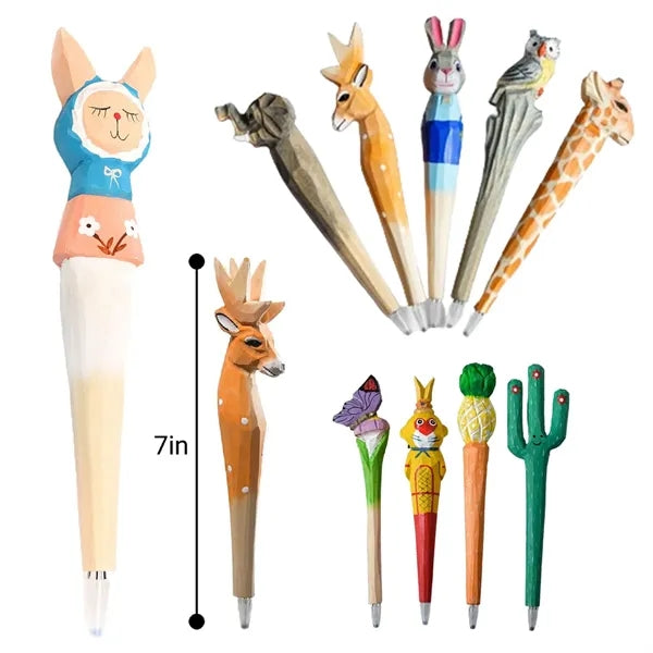 Cartoon Wooden Pen