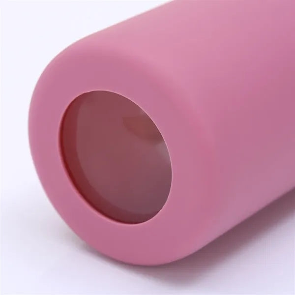 High borosilicate glass tumbler 500ml with straw