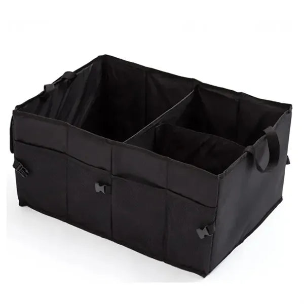 Collapsible Multi Compartment Car Trunk Organizaer