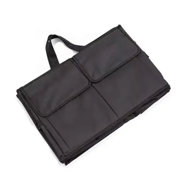 Collapsible Multi Compartment Car Trunk Organizaer