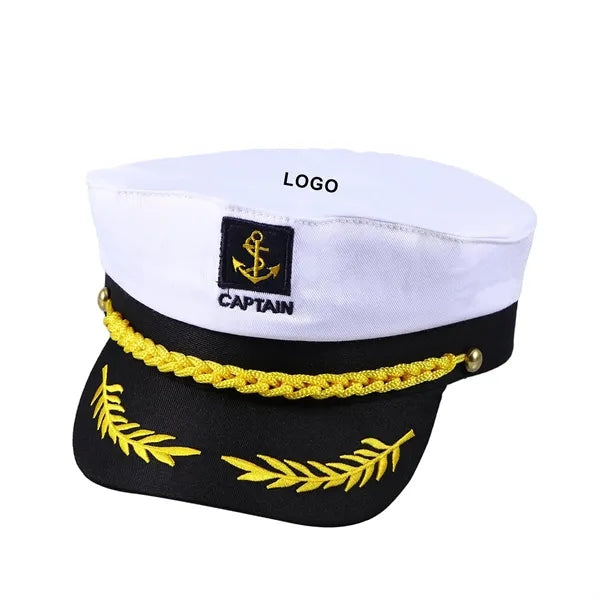 Captain Cap Costume Navy Marine Admiral Hat