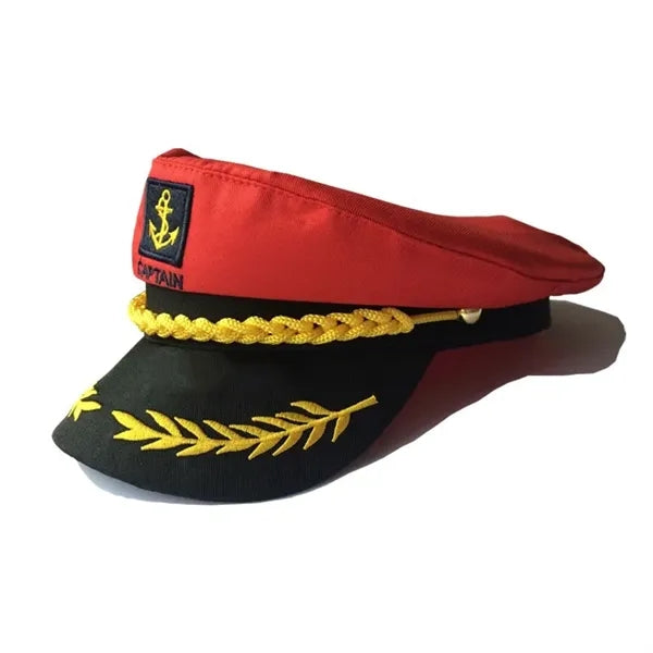 Captain Cap Costume Navy Marine Admiral Hat