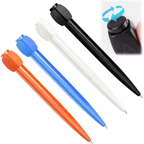 Rotary Black Neutral Pen