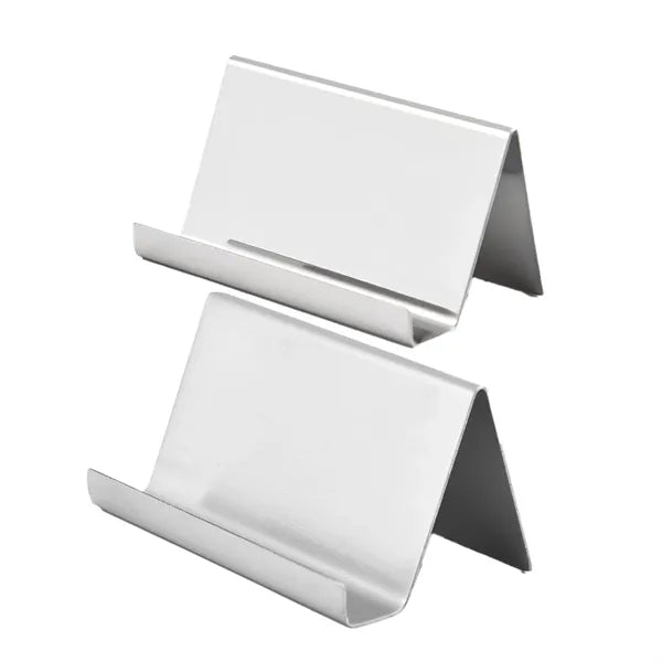 Metal Desktop Card Holder Desk Stainless Business Office