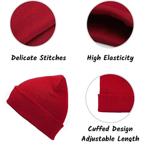 Unisex Knitted Beanie Warm And Cold Protection Hat